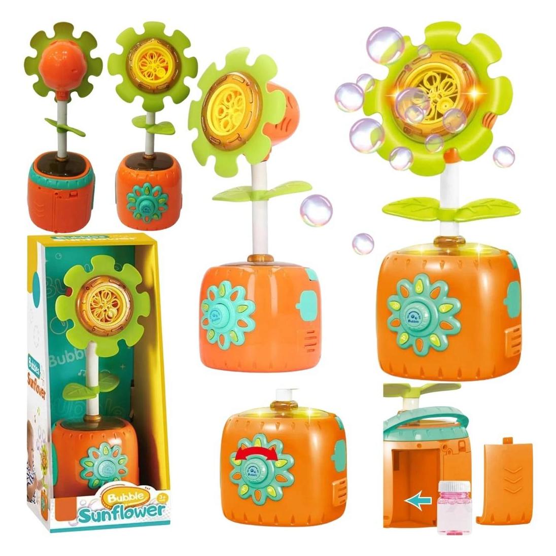 Maksik Automatische Seifenblasenmaschine mit Sonnenblume (54613782)