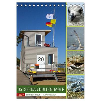 Sehnsuchtsort Ostseebad Boltenhagen (Tischkalender 2026 DIN A5 hoch), CALVENDO Monatskalender