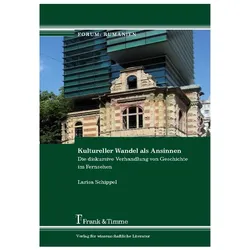 Kultureller Wandel als Ansinnen, Fachbücher von Larisa Schippel