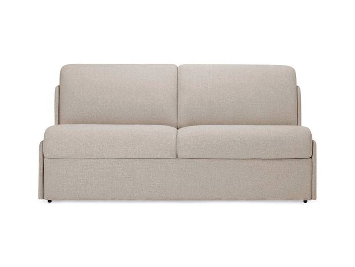 MARSEILLE - Canapé convertible 3 places - Tweed, Beige
