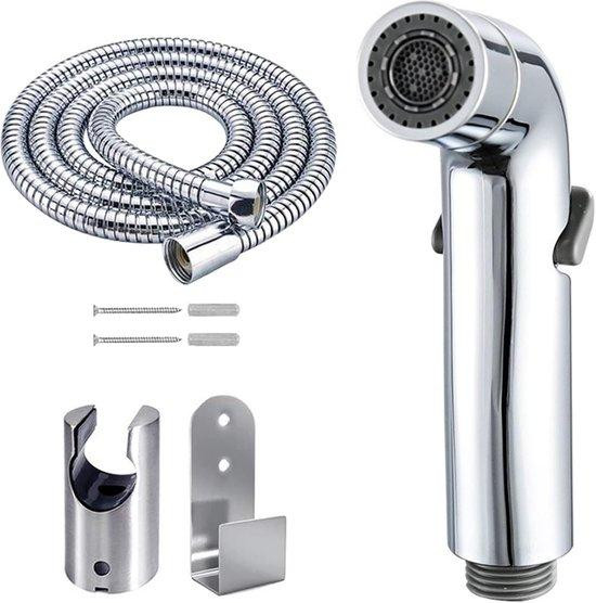 Famanu Bidet-wc-set met waterbesparende handdouche en bidetadapter