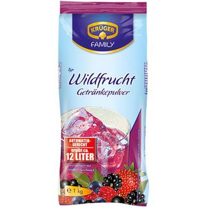 Krüger Getränkepulver Wildfrucht, Erfrischungsgetränk, 1 kg