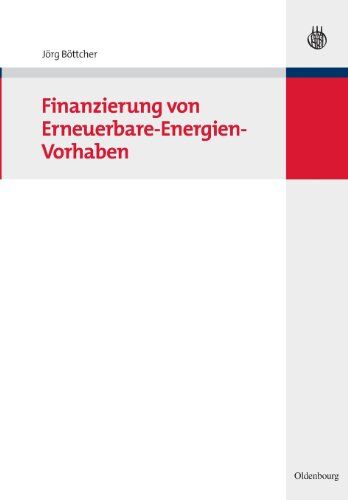 Jörg Böttcher - Finanzierung von Erneuerbare-Energien-Vorhaben - Preis vom 09.10.2026 07:28:09 h