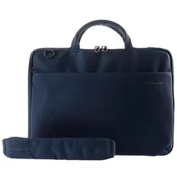 Tucano BORSA DARKOLOR SLIM 13/14" BLUE (14", Apple, Microsoft), Notebooktasche, Blau