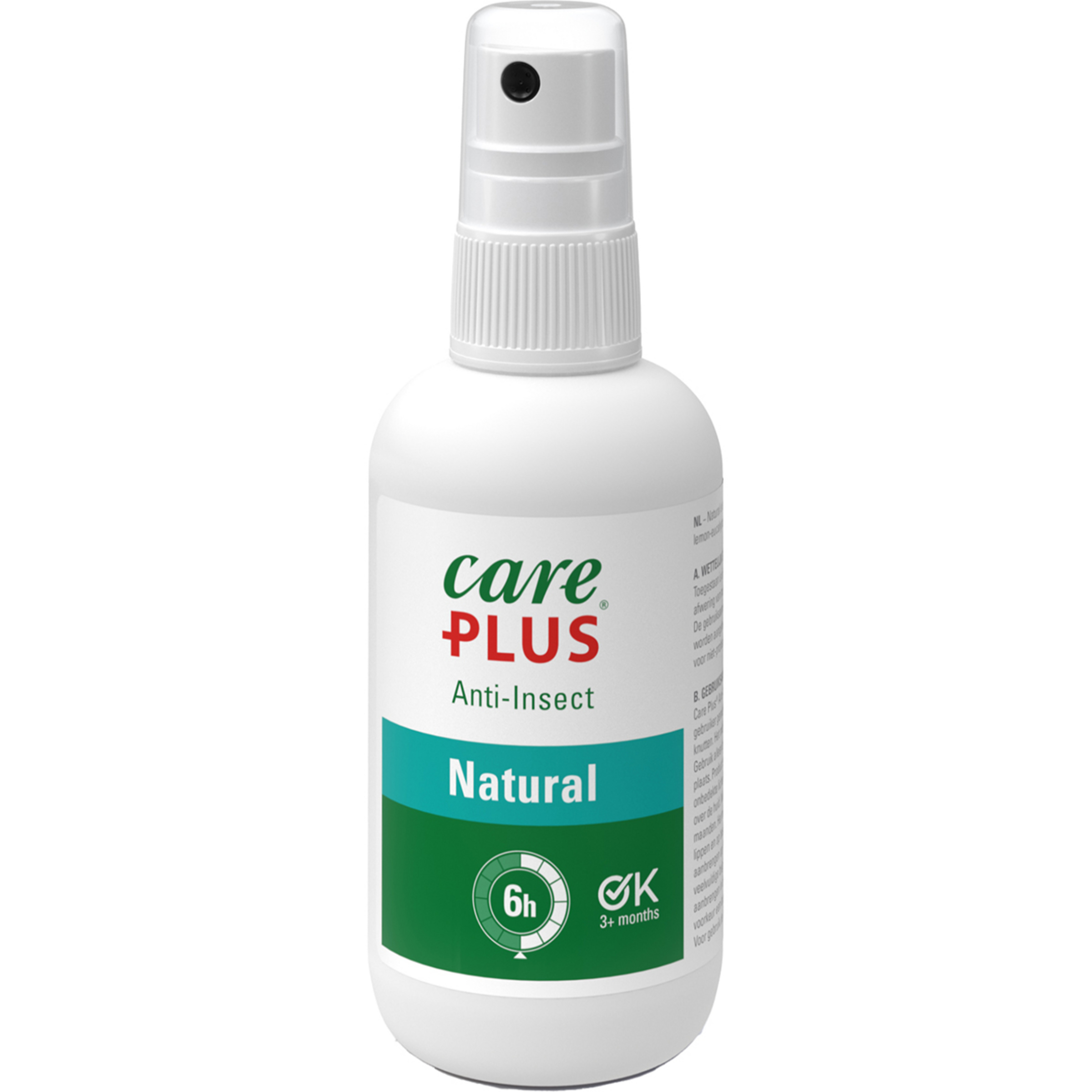 Care Plus Anti-Insect Natural Citriodiol Spray Insektenschutz weiss Größe 100ML Camping | Reise