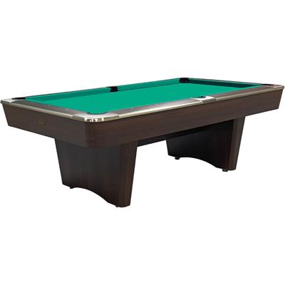 Pool Billardtisch John West Nightshade 9ft mit Schieferplatte Braun