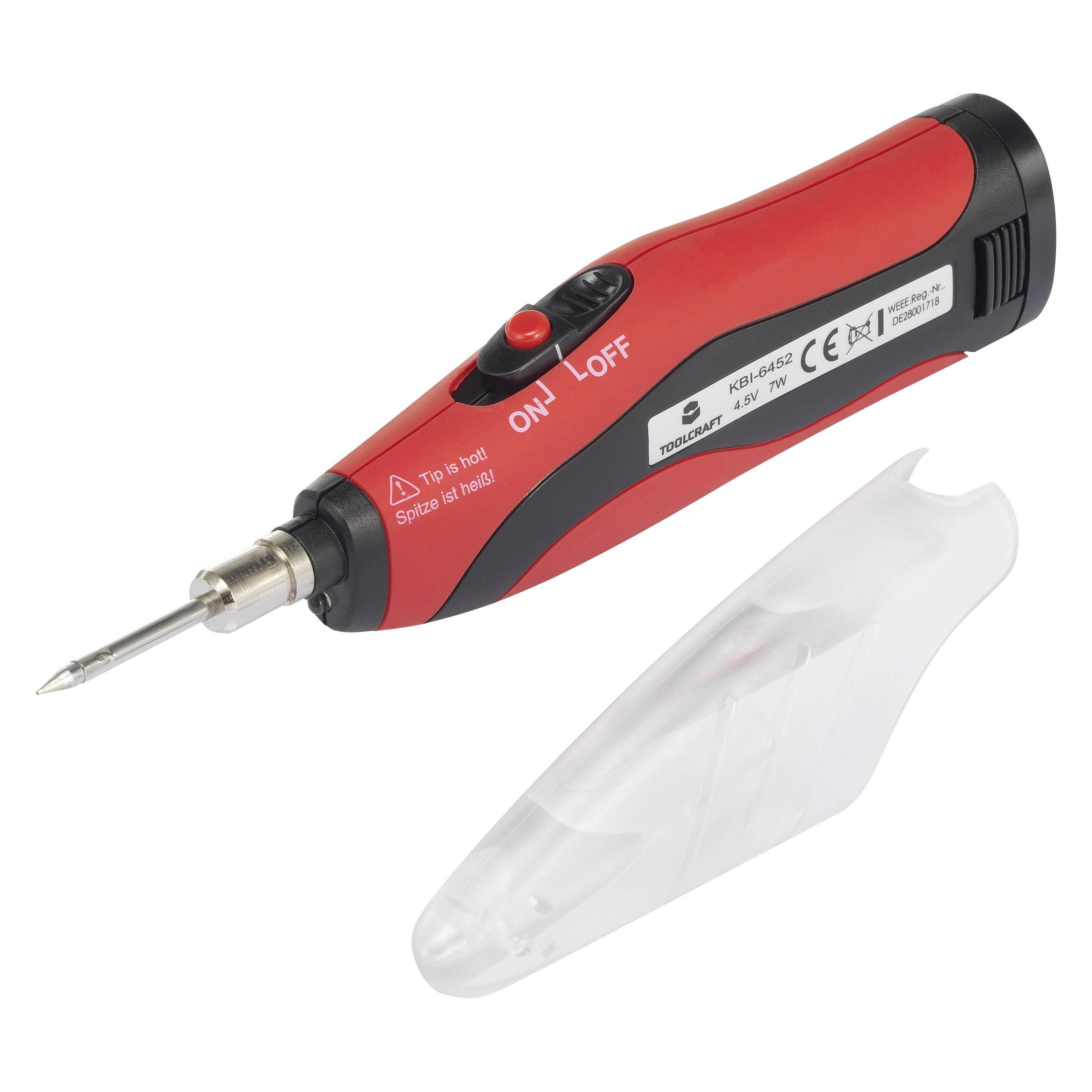 Toolcraft Lötkolben 4.5 V 7 W Bleistiftform 450 - 550 °C Akkubetrieben (Lötkolben) (TO-6678537)