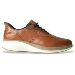 Cole Haan für Herren. C44230 OG Neoarc Quick-On Wingtip Oxford Schuhe camel (46), Leder, Beige, Wohnung, Keine, Klassisch