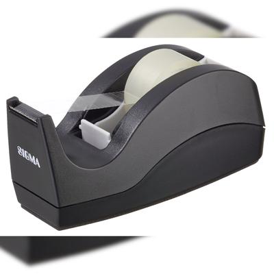 SIGMA Klebefilmabroller, Polystyren, schwarz, für 19 mm x 33 m Rollen