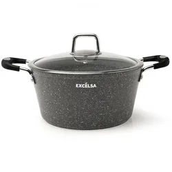 Excelsa Auflauf Mit Deckel Forn-Ok 20 Cm Aluminum Gray
