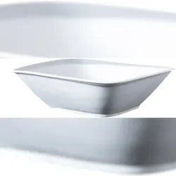 MÄSER Schüssel 17 cm, Serie LA MUSICA, Weiß, 2er Set, 576019