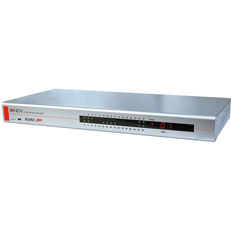 Lindy KVM Switch CAT-32 IP USB&PS/2 Cat.5 KVM 32Ports, IP