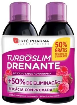 Turboslim Drenante Framboesa 2 x 500 ml