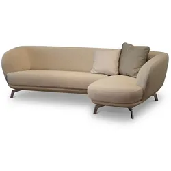leolux Ecksofa Flint Stoff Beige