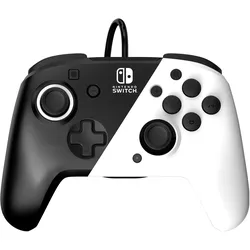 PDP Faceoff Deluxe + Audio (Switch, Switch OLED), Gaming Controller, Schwarz