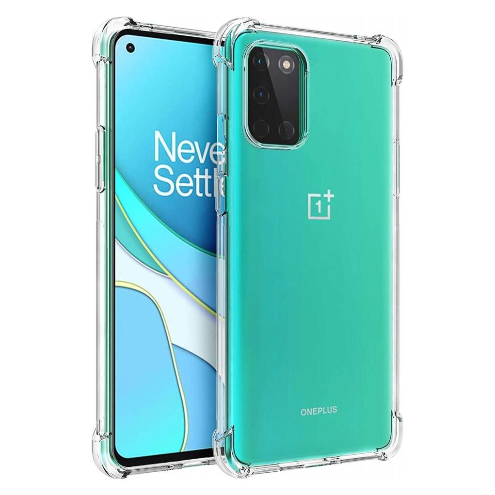 Screenguard OnePlus 8T Hülle Crystal Soft Airbag Bumper (OnePlus 8T) (00027393)