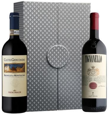 Wine.com """Tuscan Icons with Silver Gift Box - Italy"""