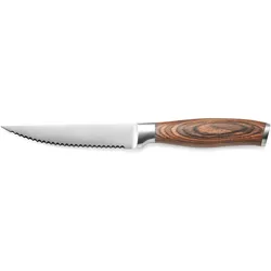WAS Germany - Steakmesser mit ABS Kunststoffgriff, 11,5 cm, Set á 12 Stück, Edelstahl