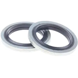 RS PRO, Zubehör Sanitärinstallation, Dichtungsring Nitrilkautschuk, Innen-Ø 12.7mm / Aussen-Ø 18mm, Stärke 1.5mm