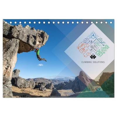 Climbing Solutions - Bergsport weltweit (Tischkalender 2026 DIN A5 quer), CALVENDO Monatskalender