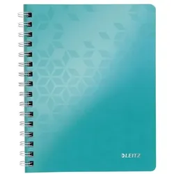 Leitz Collegeblock »WOW 4641« A5 kariert, FSC-Papier blau