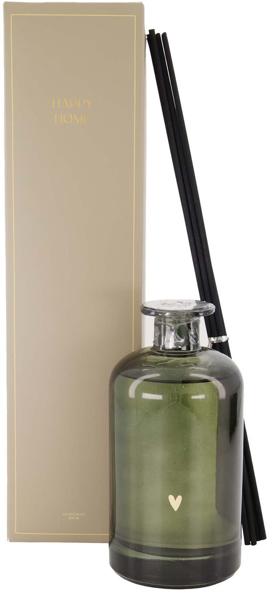 Zusss Reed Diffuser Happy Home Dark Green 500 ml