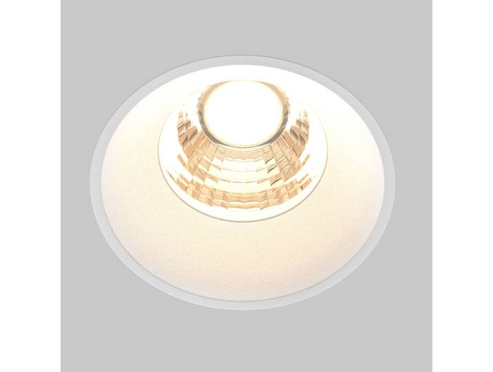 LED-Einbauleuchte Round Typ B 10 x 5 x 5cm Weiß Material: Metall Metallart: Aluminium Oberfläche Metall: Lackiert LED LED-Platine