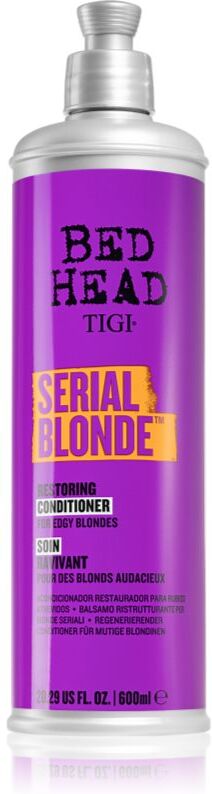 TIGI Bed Head Serial Blonde après-shampoing rénovateur pour cheveux blonds et méchés 600 ml