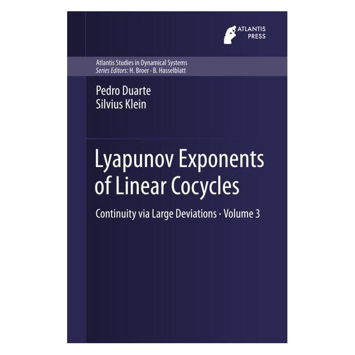 Atlantis Press Lyapunov Exponents of Linear Cocycles (Englisch, Hardcover, Pedro Duarte, Silvius Klein) (62167176)