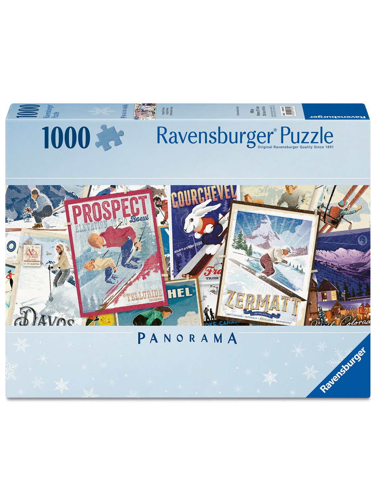 Ravensburger Vintage-Ski-Poster 1000-teilig