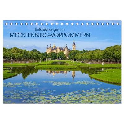 Entdeckungen in Mecklenburg-Vorpommern (Tischkalender 2026 DIN A5 quer), CALVENDO Monatskalender