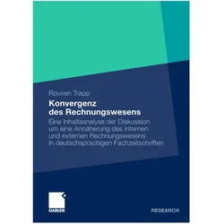 Konvergenz des Rechnungswesens, Fachbücher von Rouven Trapp