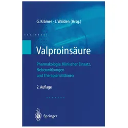 Valproinsäure, Fachbücher von Günter Krämer, Jörg Walden