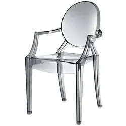 DS4U - Elisabeth Esszimmerstuhl transparent grau
