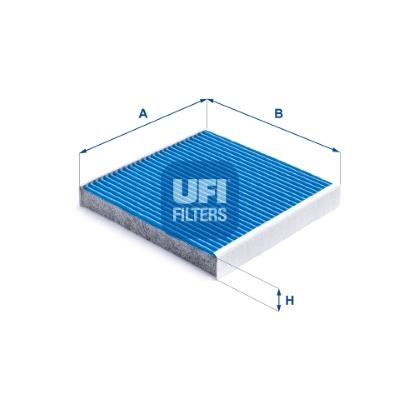 UFI Filter, Innenraumluft 34.284.00 für Porsche