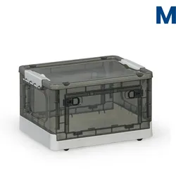 Zusammenklappbare Kunststoff-Regalbox M 20 l, 415×290×235 mm