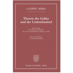Ludwig Mises, Fachbücher von Ludwig Mises Hansjörg Klausinger, Ludwig Mises