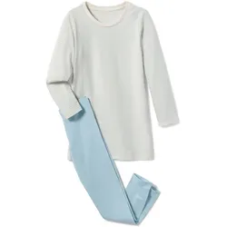 Tchibo - Kinder-Pyjama - Mädchen - Gr. 122/128 - hellblau