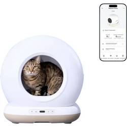 Astropet Selbstreinigende Katzentoilette Katzenklo Weiß 1 St. ACLB-004