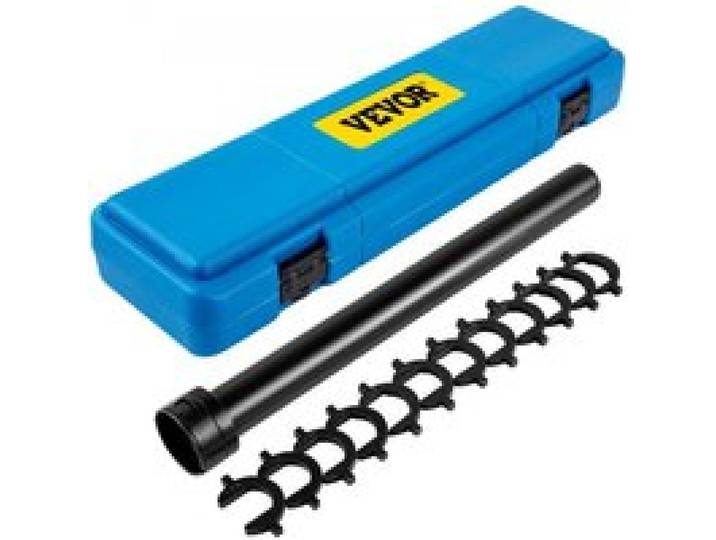 VEVOR Kit d'Outils de Biellette de Direction Intérieure 13PCs, Outils de Retrait de Biellette, 12 Adaptateurs de Patte d'Oie, Tube d'Entraînement 12,7 mm, en Acier Robuste, pour Entretien Automobile