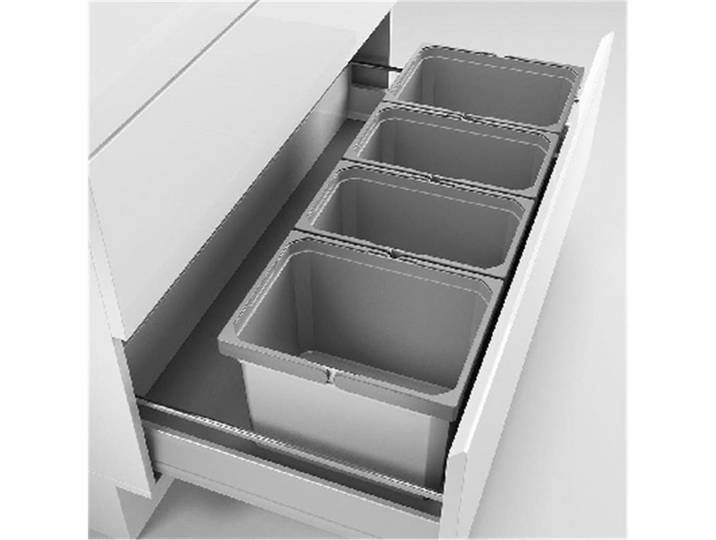 Naber Einbaumülleimer Cox® Box 235 K/1000-4, Abfallsammler für vorhandene Auszüge