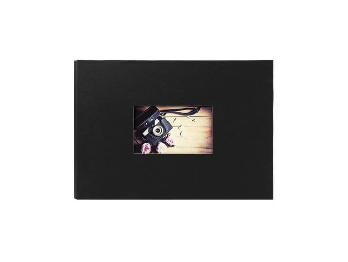 Album photo traditionnel noir 60 pages 180 photos 10x15