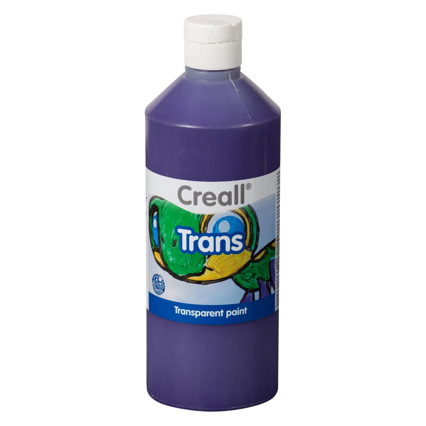 Creall Transparante Verf Paars, 500ml (500 ml) (19880802)