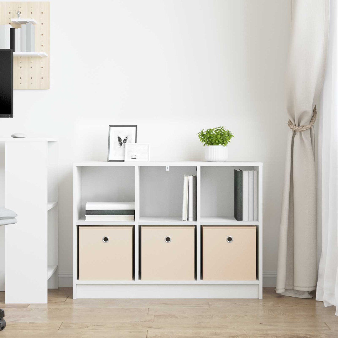 Brayden Studio 88.5cm Sideboard White 63.5cm H X 88.5cm W X 27.5cm D