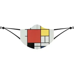 Loqi Piet Mondrian Composition with Red, Yellow, Blue Schutzmaske