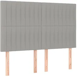 vidaXL, Boxspringbett, Fapenas (Vertikale Streifen) (140 x 190 cm)