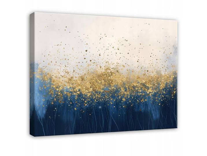 LEINWANDBILD Abstrakt Glamour Gold Modern 100x70