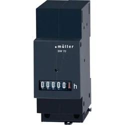 BW 70-29 - Betriebsstundenzähler für Verteiler-Einbau