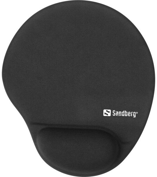 Sandberg Musemåtte M. Memory Foam, Sort