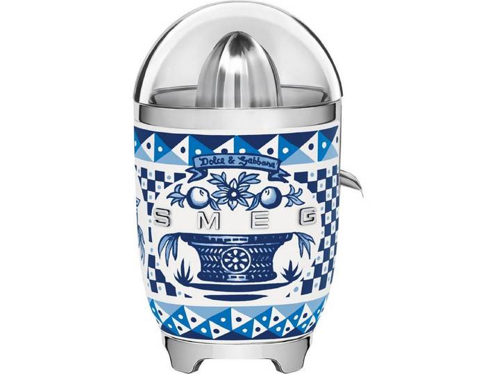 Smeg Zitruspresse CJF01DGBEU Dolce&Gabbana Zitruspresse blu